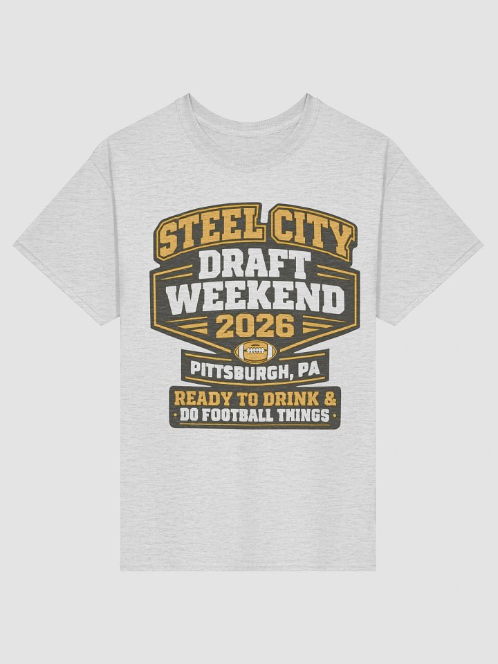Steel City NFL Draft 2026 Pittsburgh Football Fan T-Shirt product image (2)