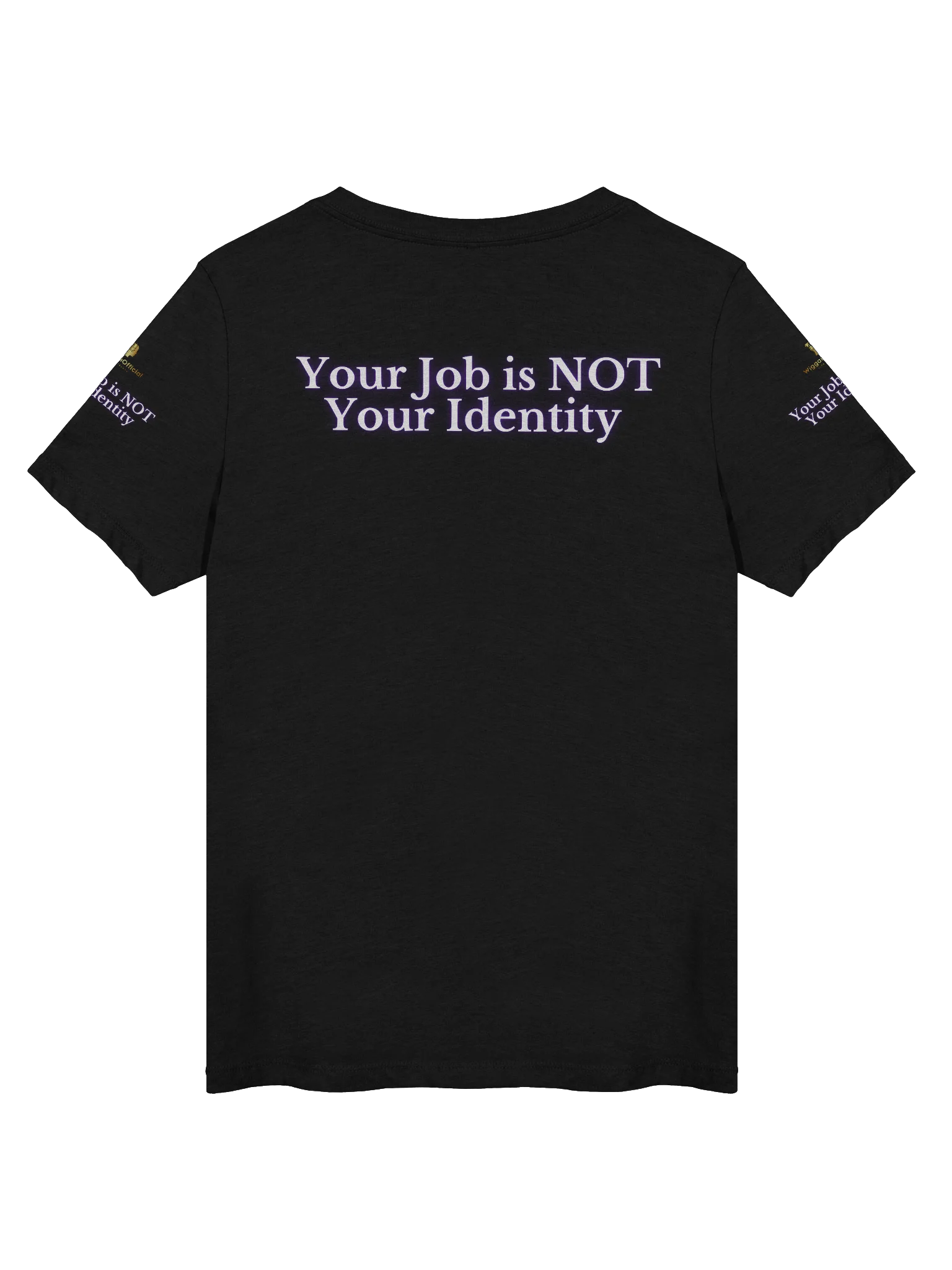 WigganOfficial Your Job Is NOT Your Identity Women's Relaxed V-Neck T-Shirt product image (2)