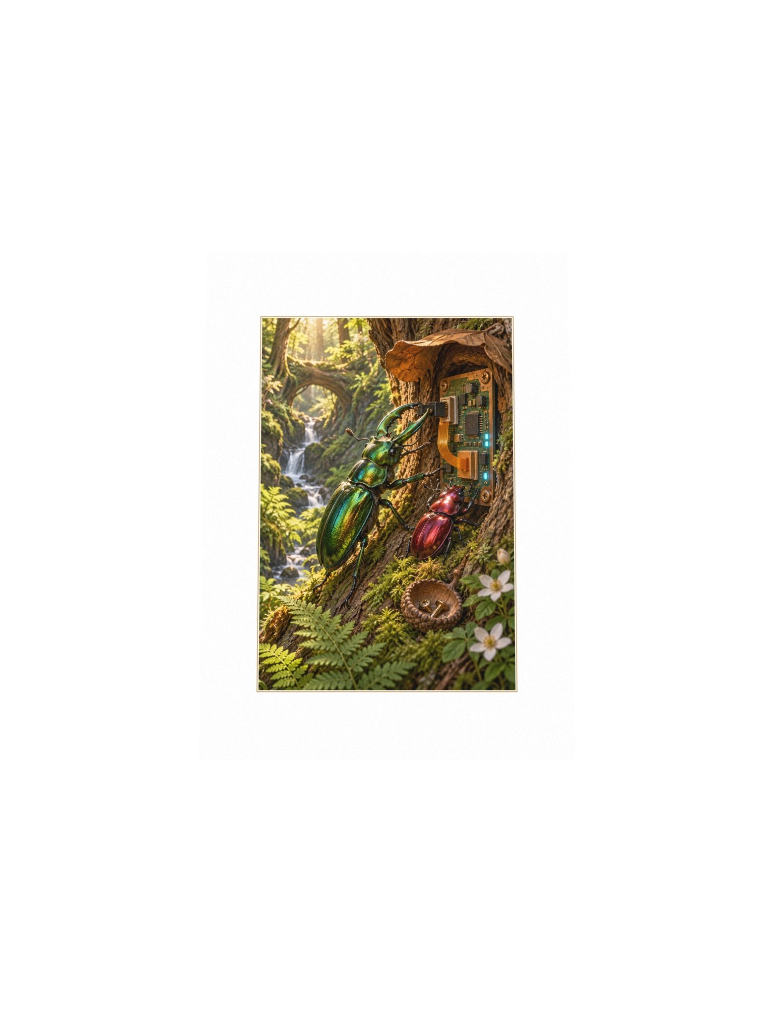Bug Fix Small Art Print product image (4)