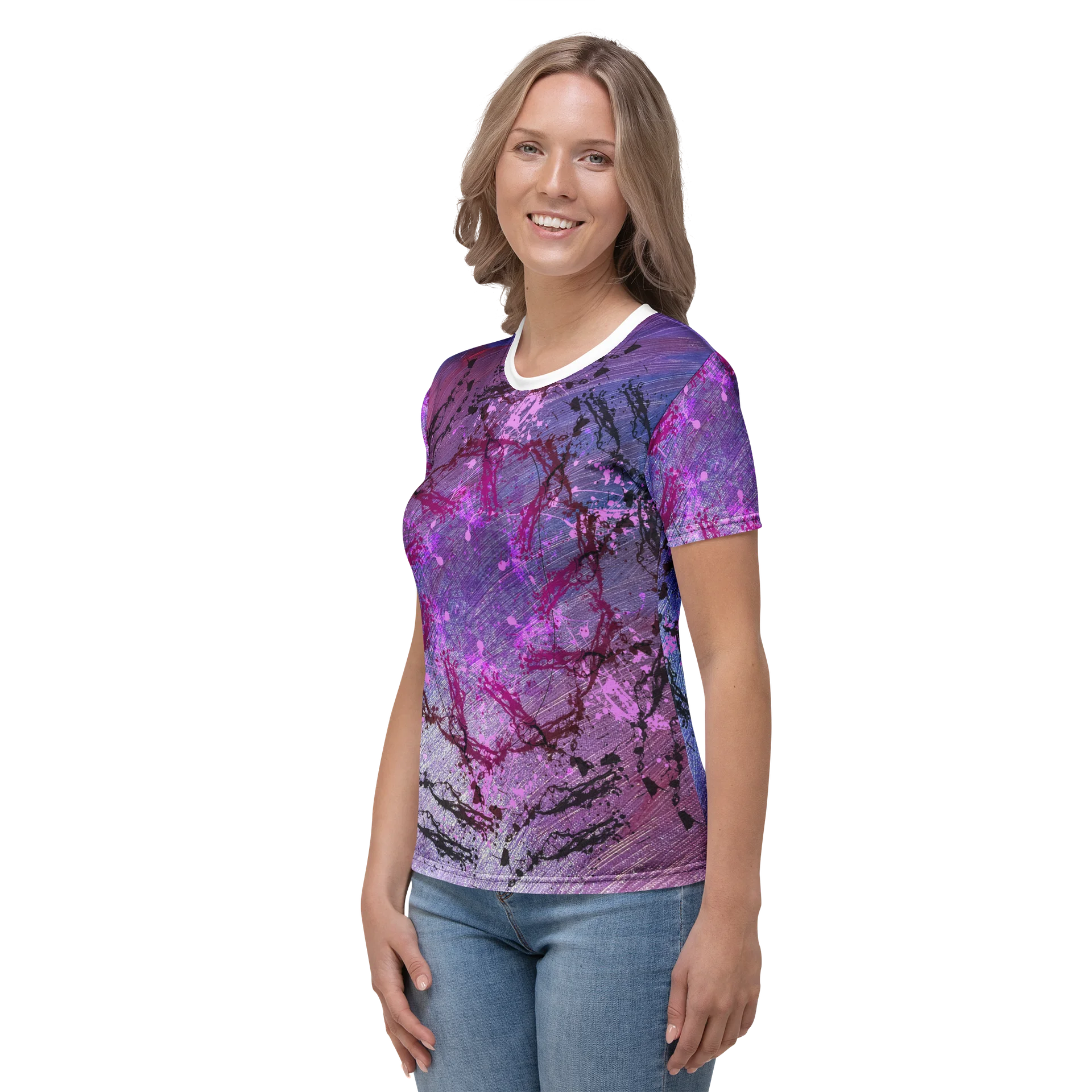 Violet Singularity Women's Crew Tee product image (3)