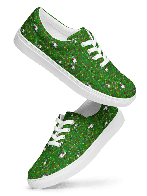 Westie Dog Garden Helper Canvas Sneakers product image (1)