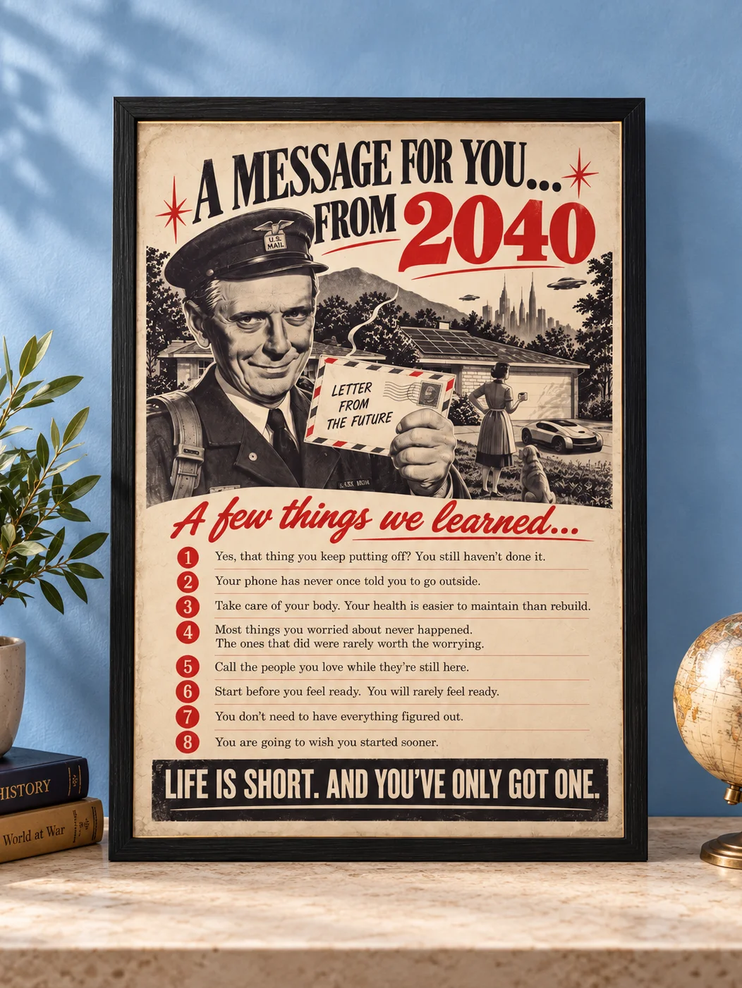 A Message for You from 2040 Poster product image (1)