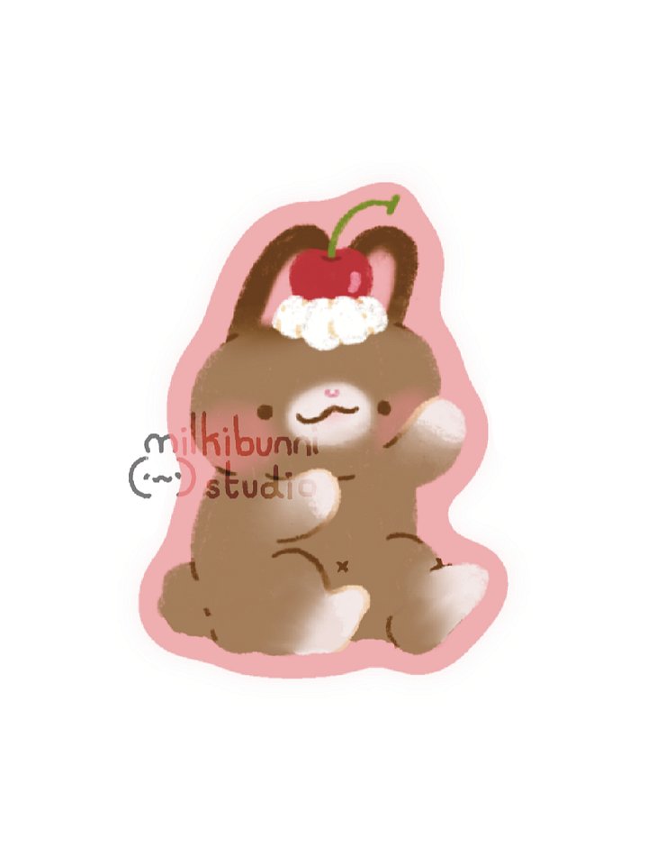 Cherry Cream Sticker product image (1)