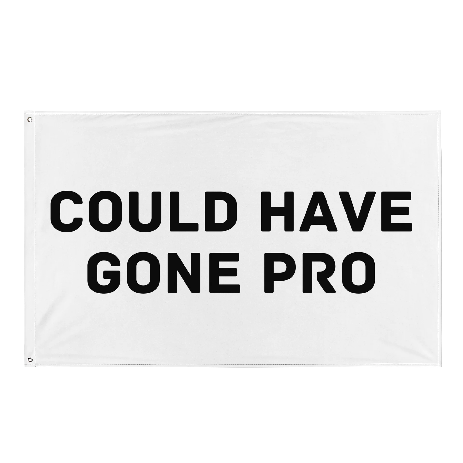 Could Have Gone Pro - Flag product image (1)