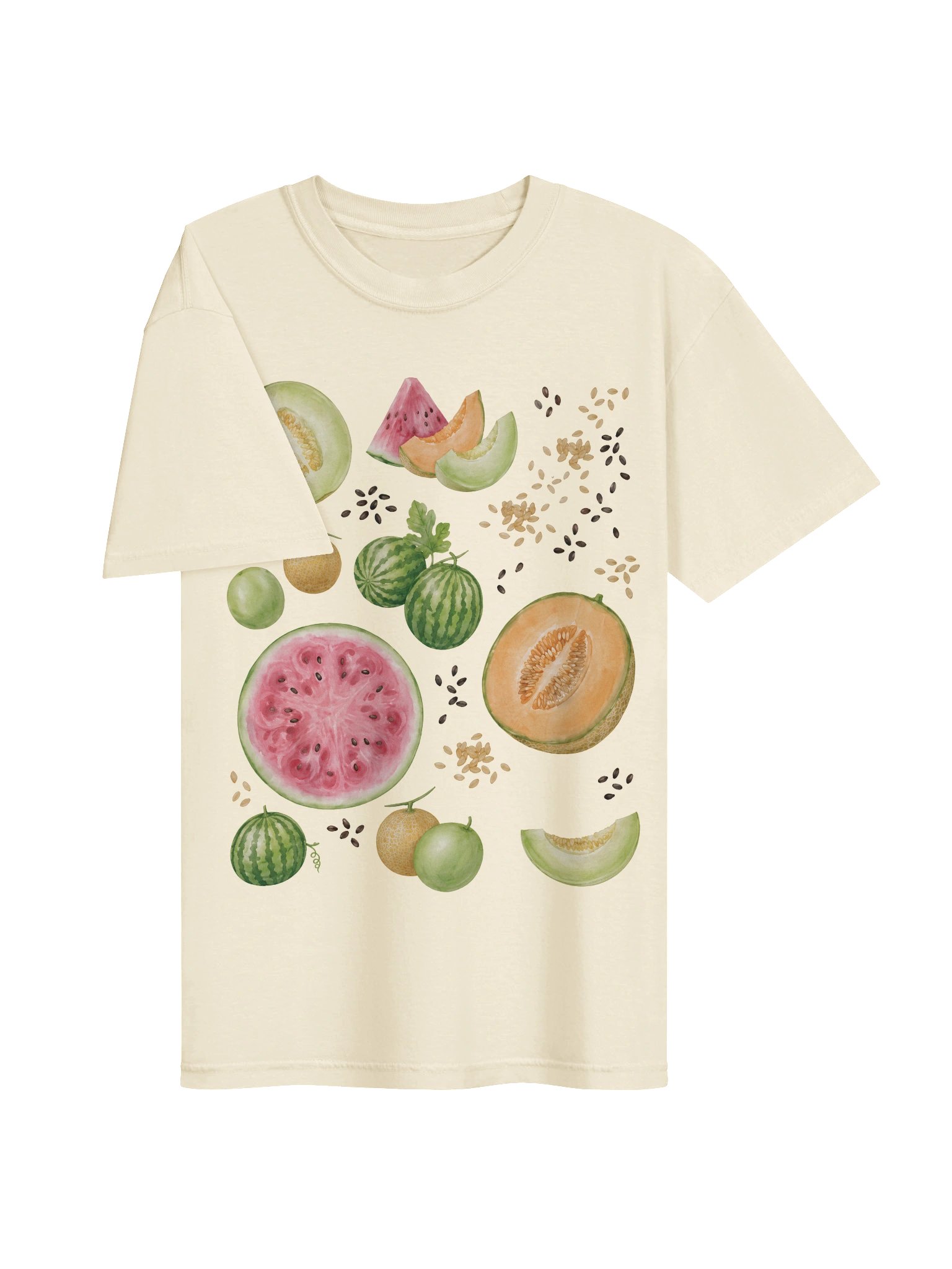 Watermelon Shirt, Summer Fruit Graphic Tee, Comfort Colors Unisex T-Shirt, Melon Farmers Market Shirt product image (63)