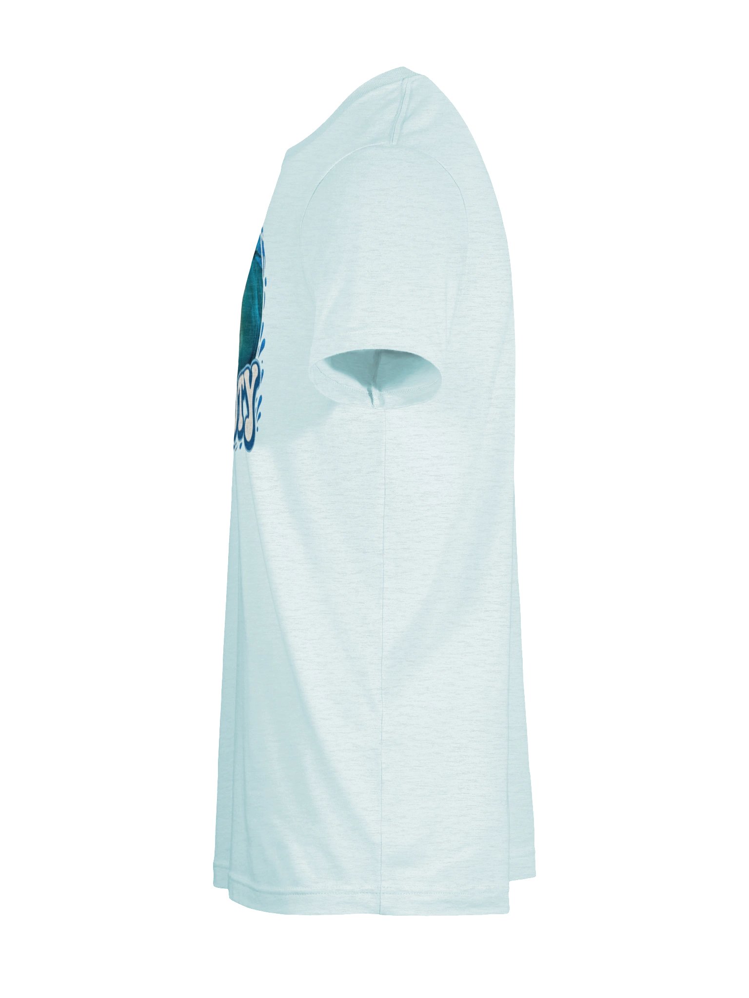 Snooty Shark Unisex Blue Tee product image (9)