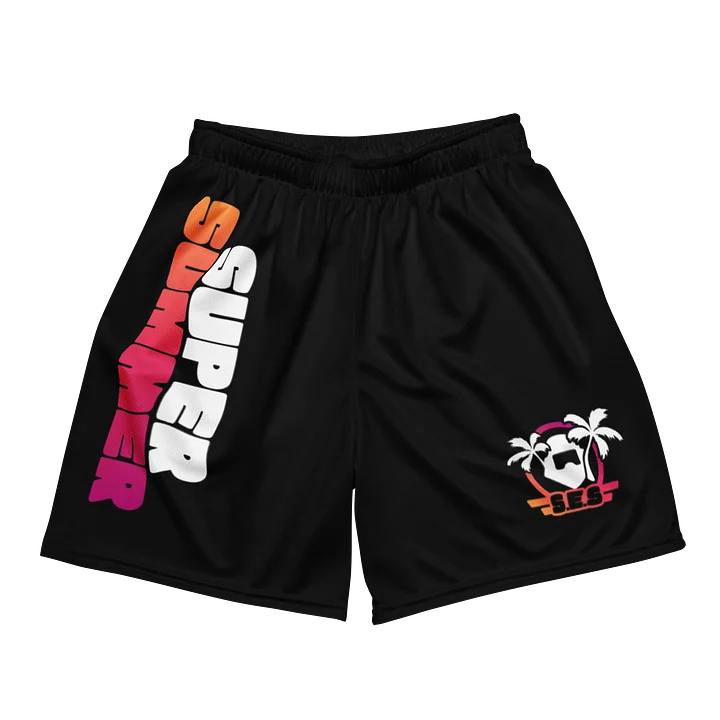 S.E.S Super Summer 26 - Gradient Logo Mesh Shorts product image (2)
