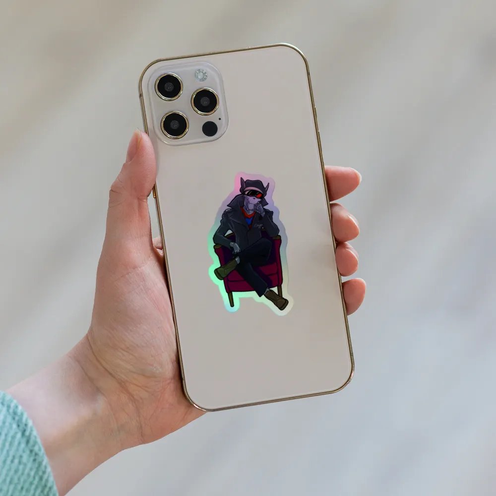 Movie Cage Holographic Sticker product image (6)