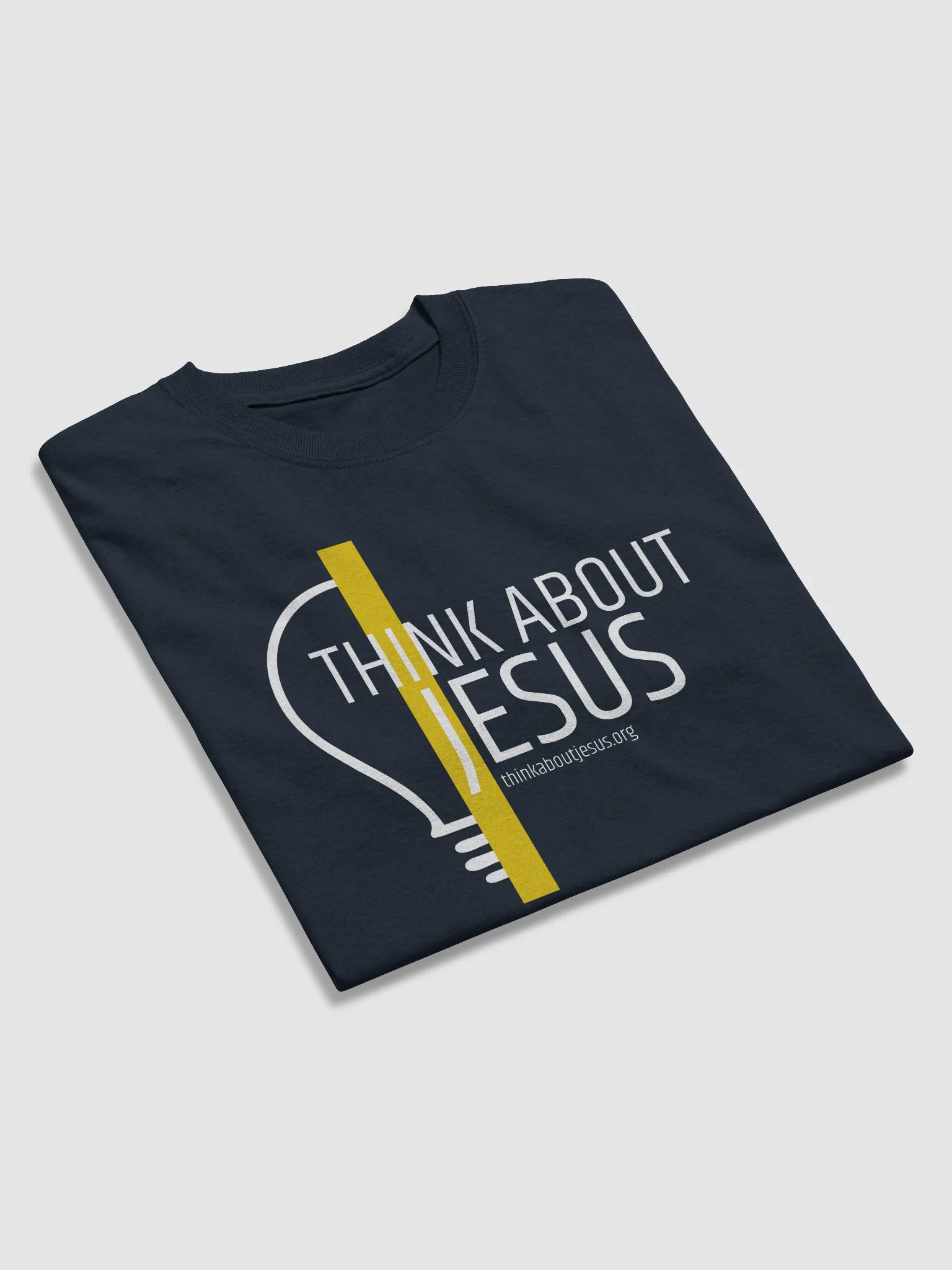 Think About Jesus -simple, dark T-shirts product image (29)
