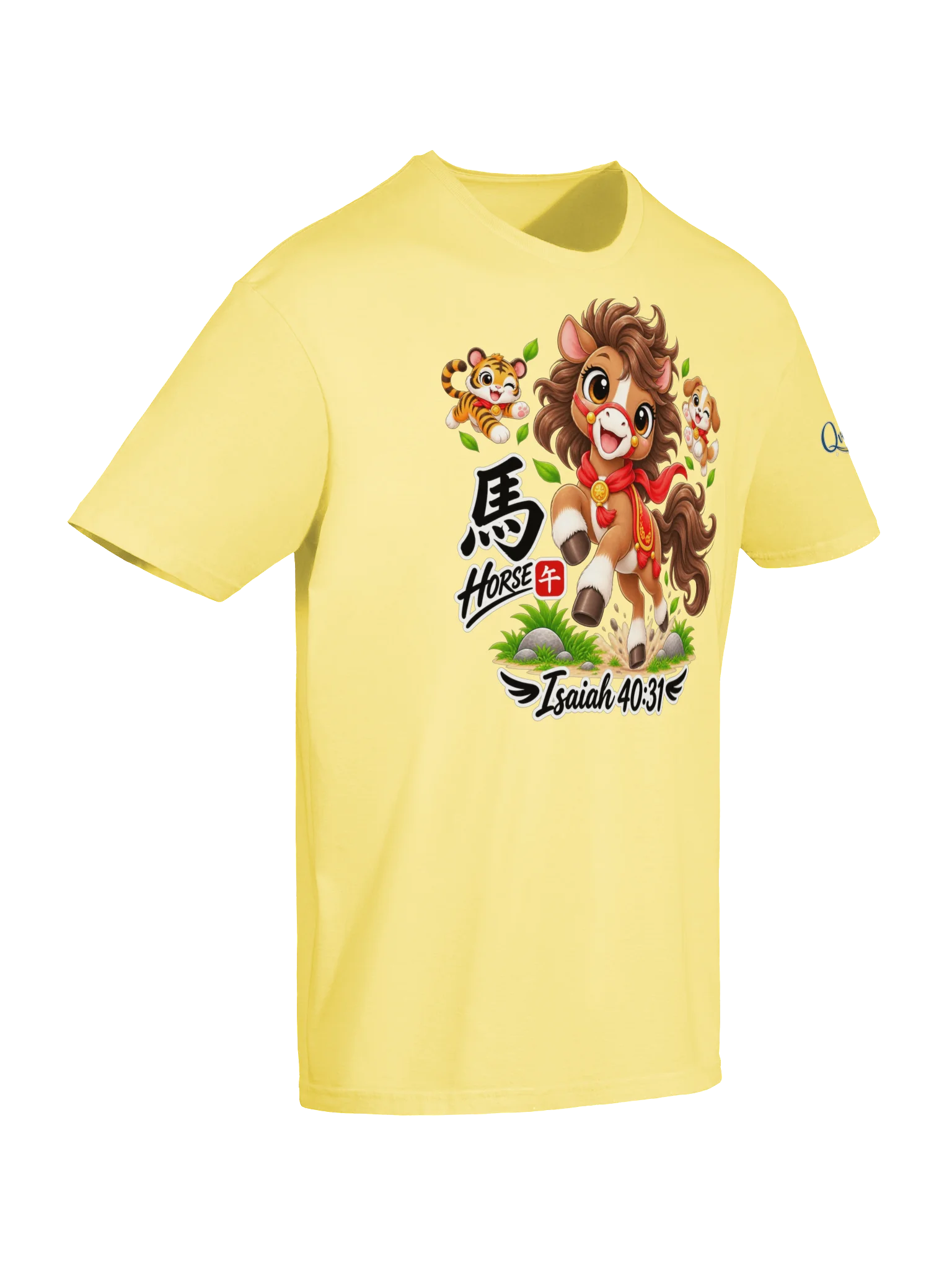 Year of the Horse | Chinese Zodiac Trio Unisex T-Shirt product image (136)