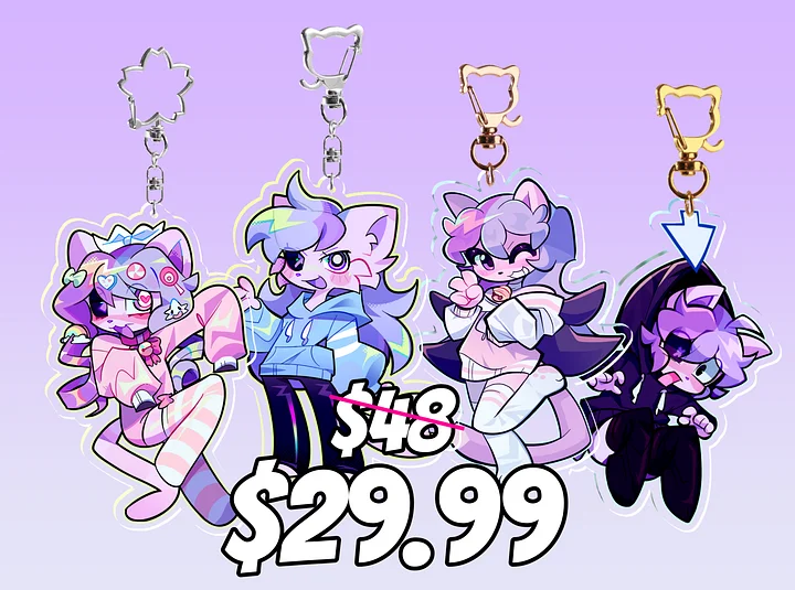2025 ASH KEYCHAIN SET product image (1)