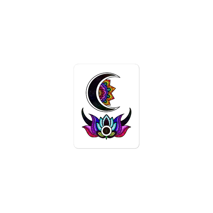 Rainbow Eclipse Sticker product image (2)