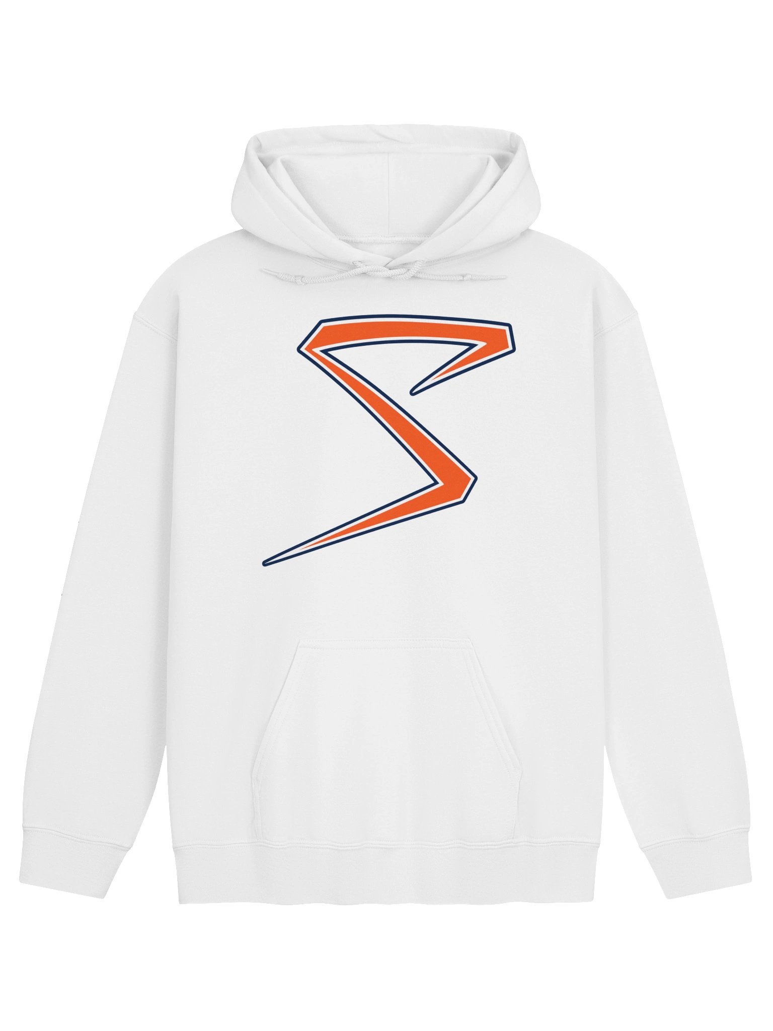 Midwest Sluggers S-Logo-Orange Unisex Hoodie product image (1)
