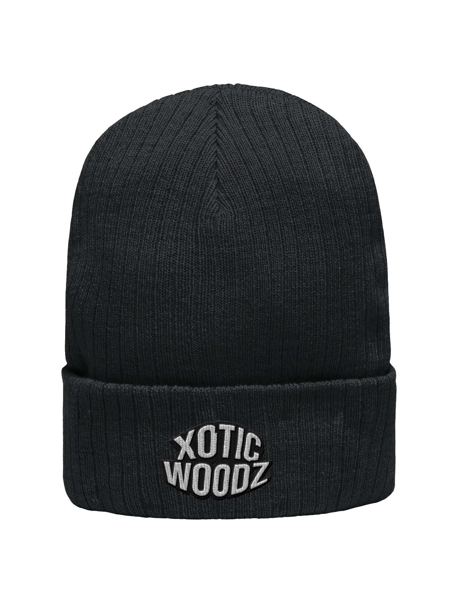 XOTIC WOODZ Ribbed Beanie: Eco-Friendly Style product image (7)