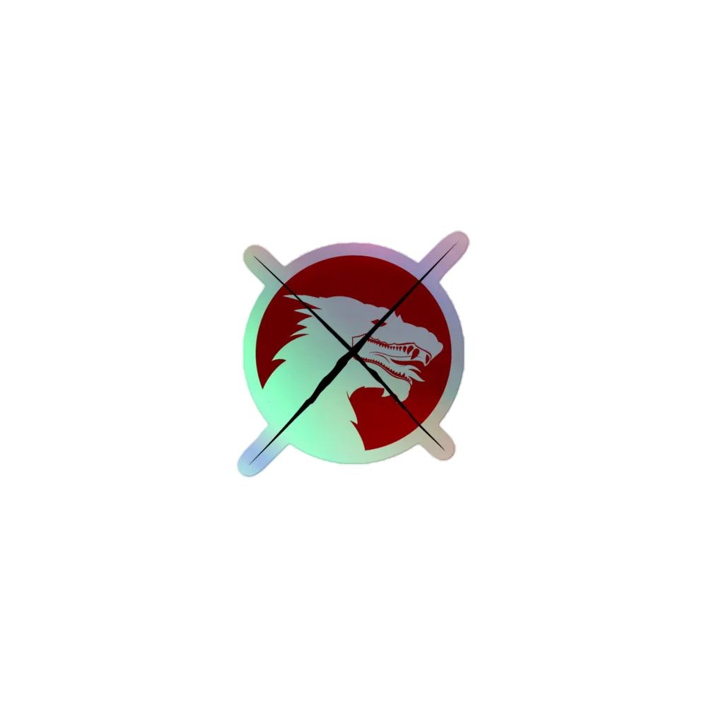 Scarred Holosticker product image (1)