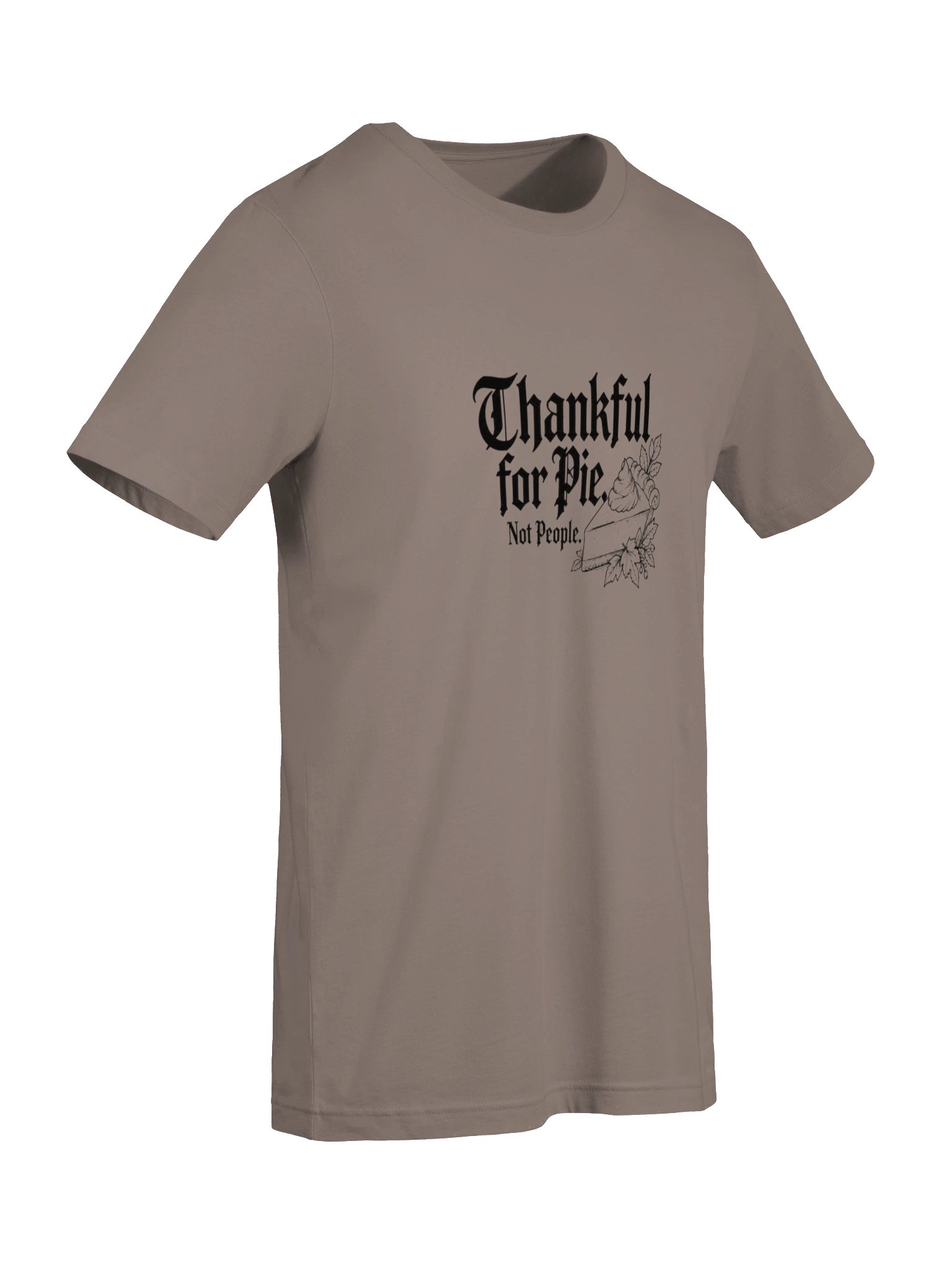 Thankful for Pie. Not People. | Funny Thanksgiving T-Shirt product image (64)