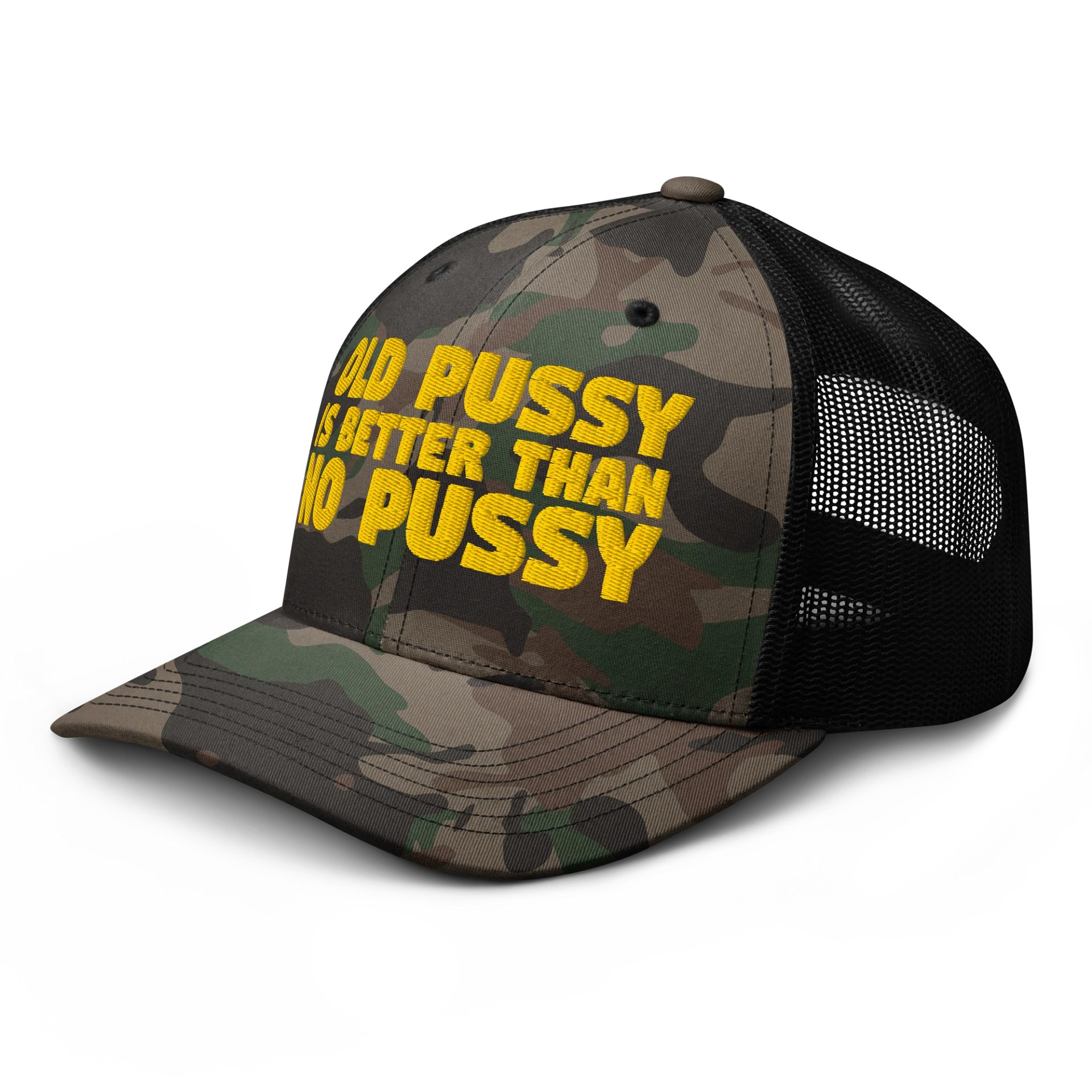 OLD VS NONE Camo Trucker Hat product image (4)
