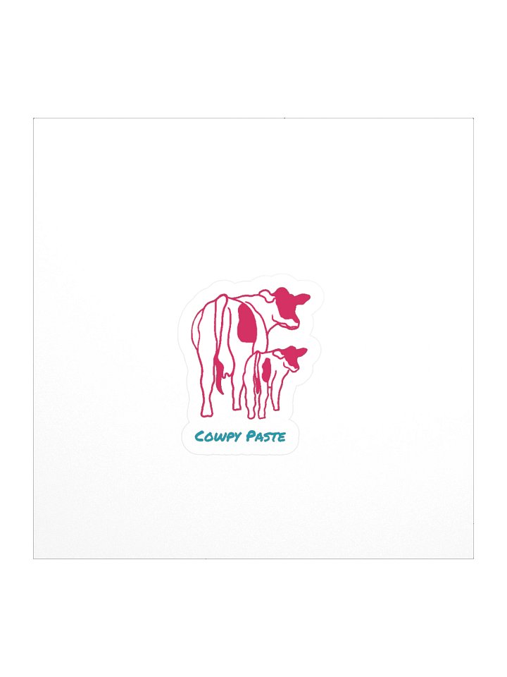Cowpy Paste - Sticker product image (1)