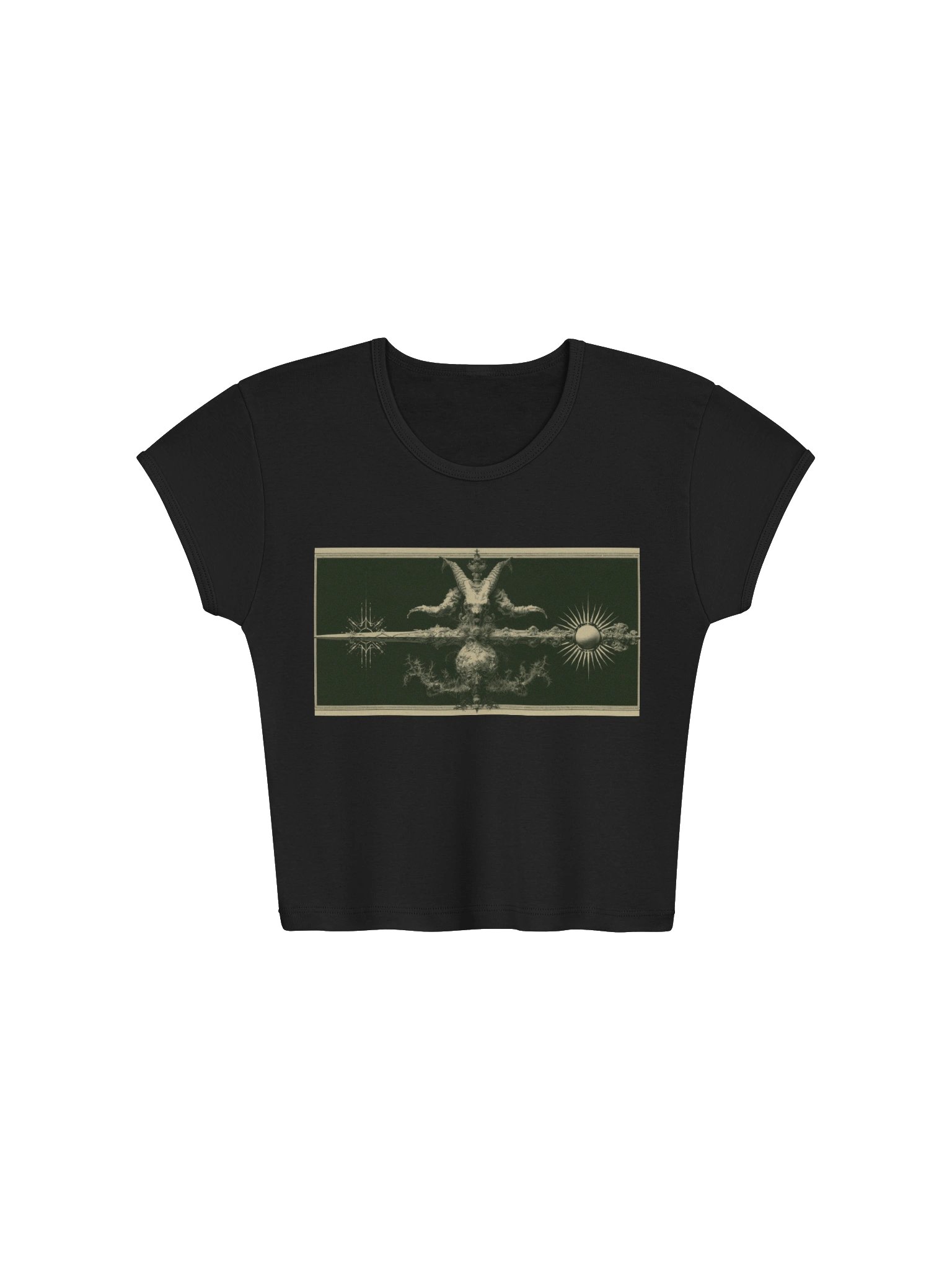 DRAGON BLADE 01 LA APPAREL CROPPED TOP (W) product image (2)