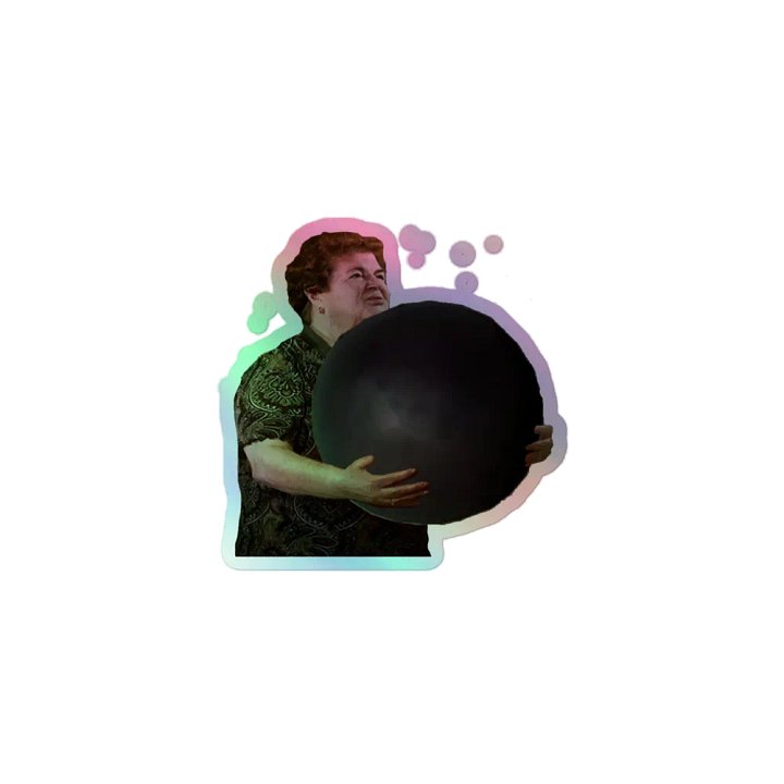 One Ball Grandma Sticker product image (1)