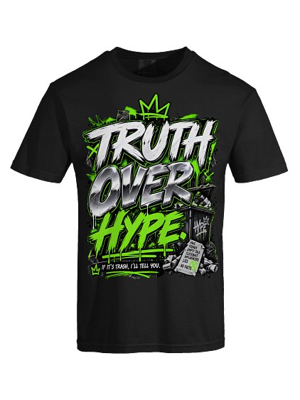 Truth over Hype official Monster Review merchandise