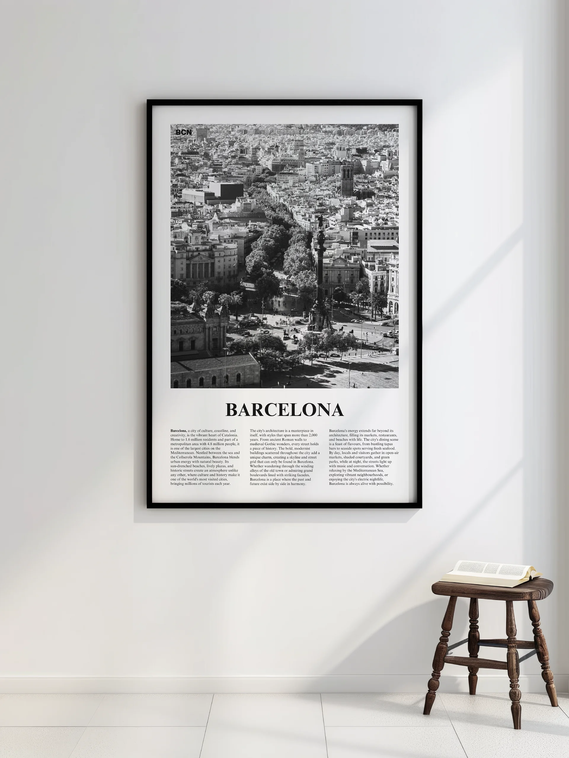 Barcelona 03 Newspaper Poster product image (2)