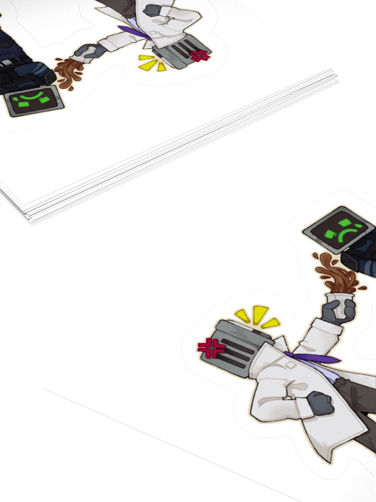 Scientist Apollo Coffee Sticker product image (11)