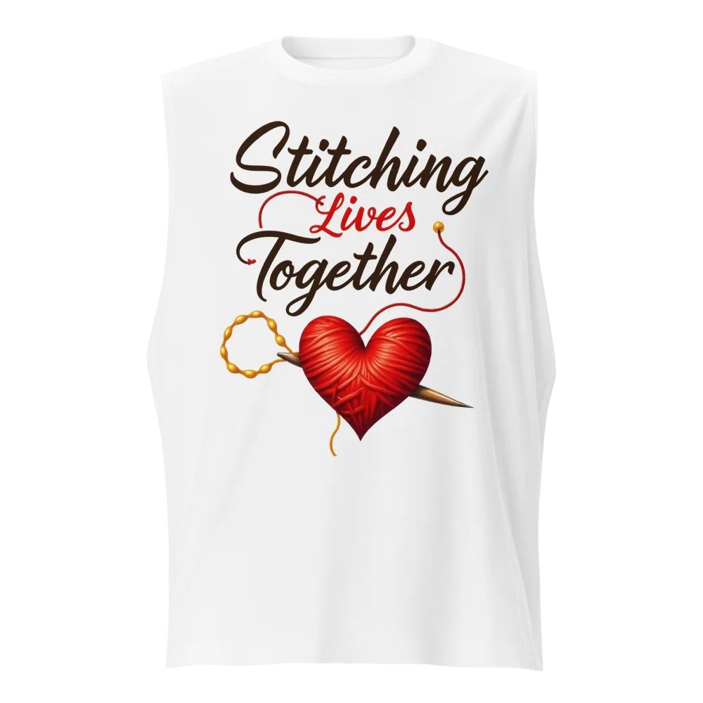 Heartfelt Stitch Muscle Tank product image (1)