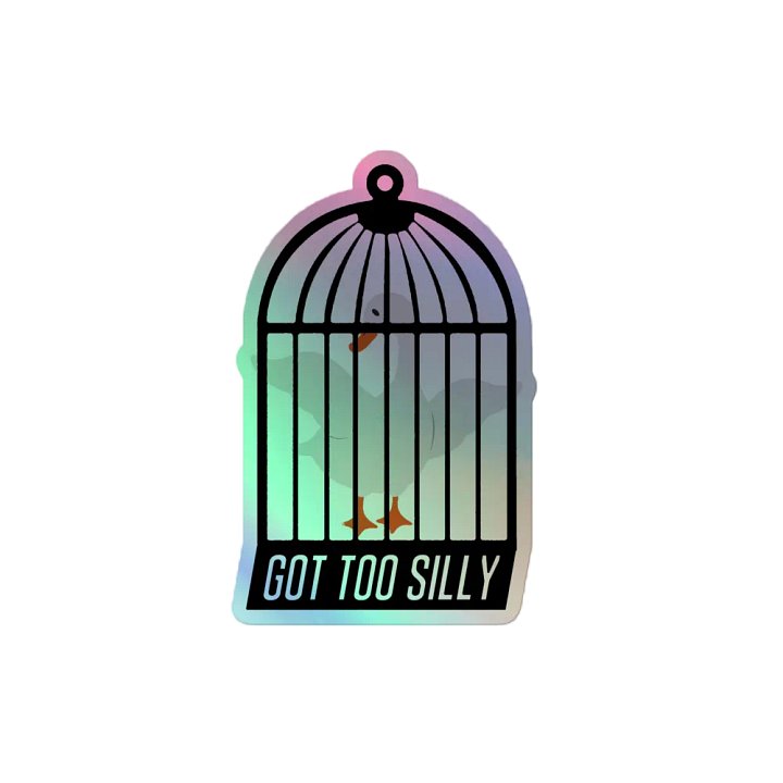 Silly Goose - Holo Sticker product image (2)