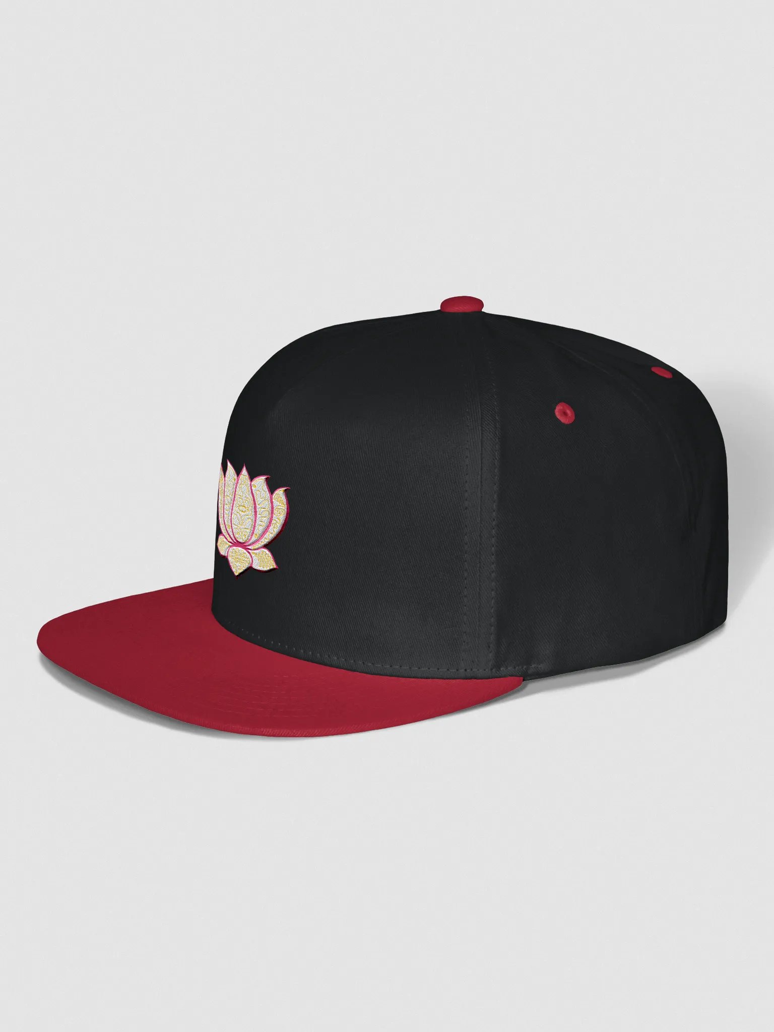 Golden Lotus Snapback Cap product image (2)