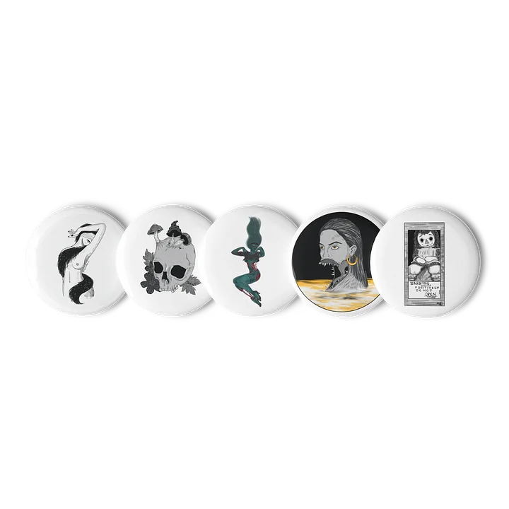 Spooky Pin Button Set product image (1)
