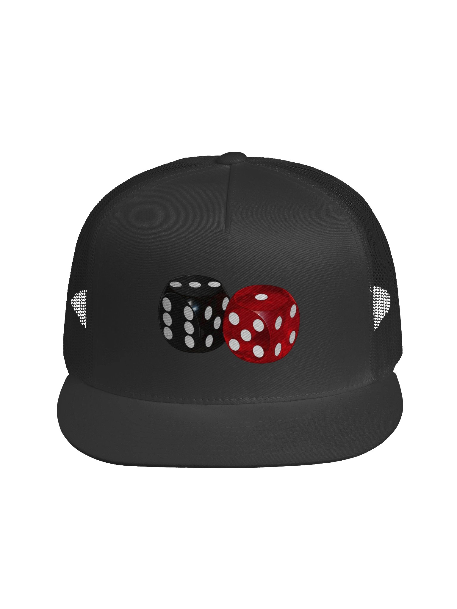 Red & Black Dice Trucker Cap product image (1)