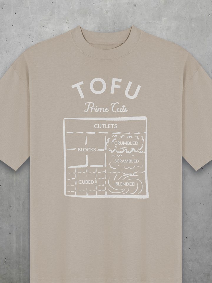 Tofu Cuts Oversized Tee product image (1)