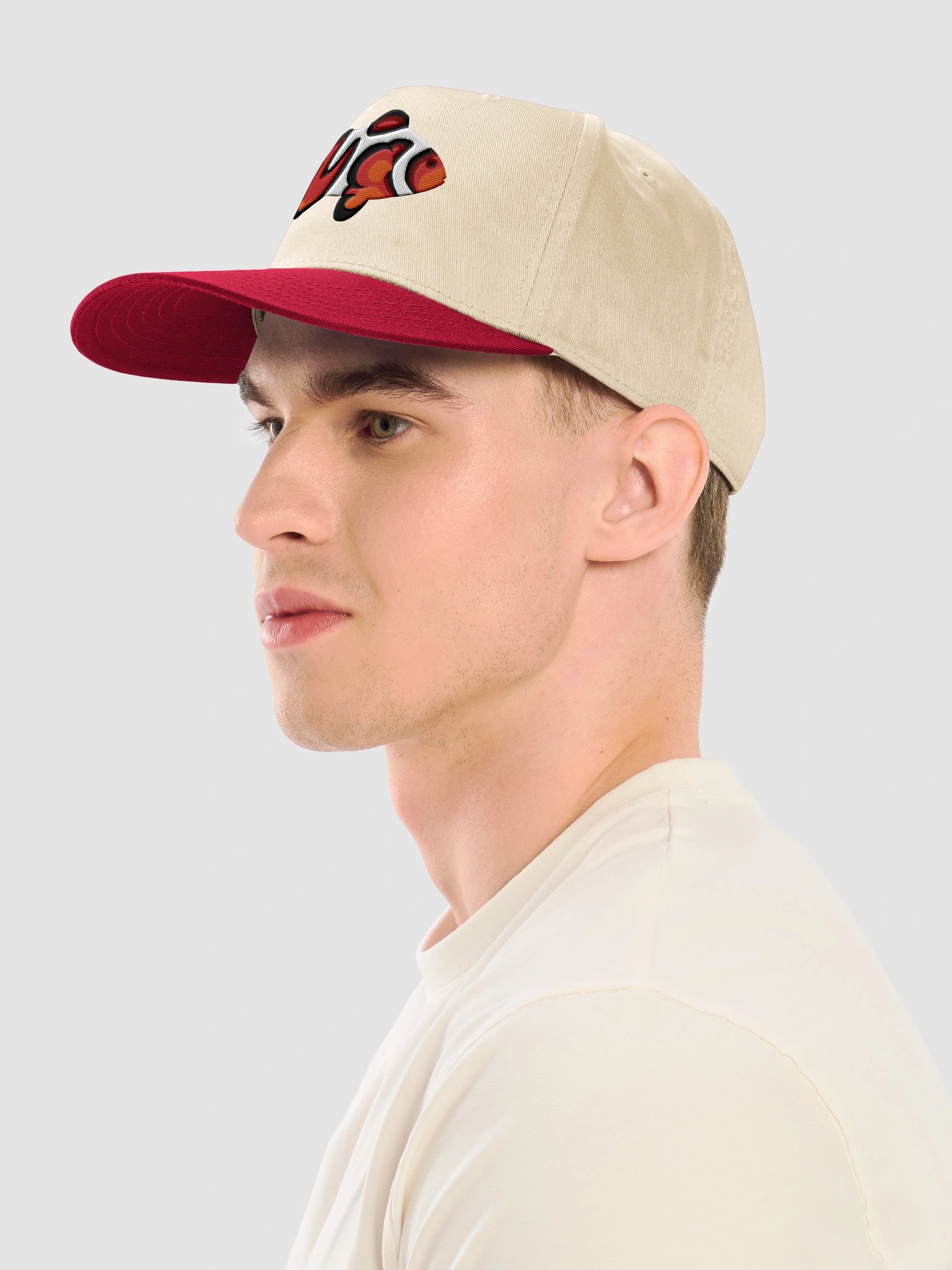 Picasso Clownfish Embroidered Baseball Cap | Clownfish Hat for Saltwater Aquarium Lovers product image (35)