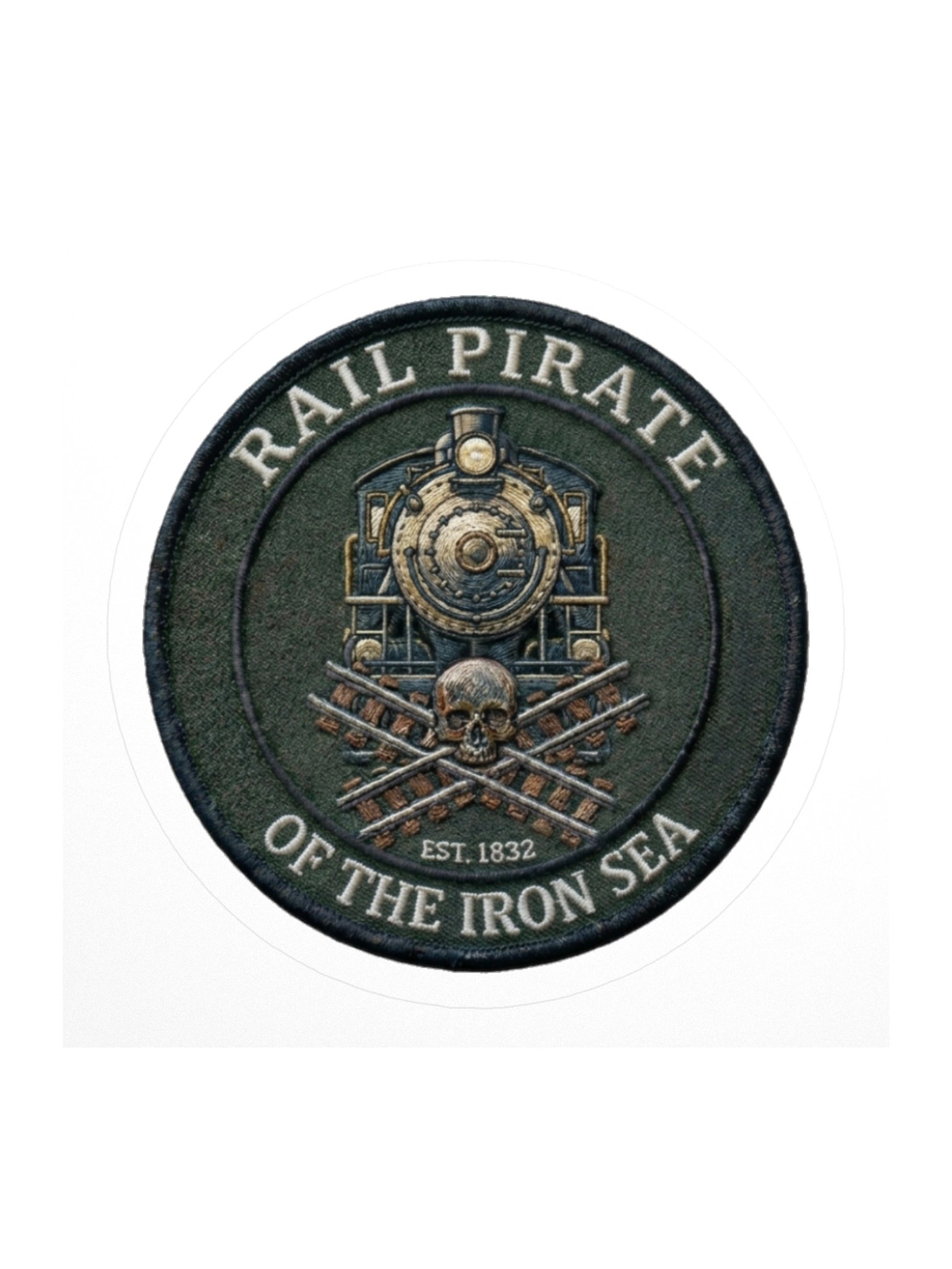 Rail Pirate™ Original Men’s Sticker — First Voyage product image (1)