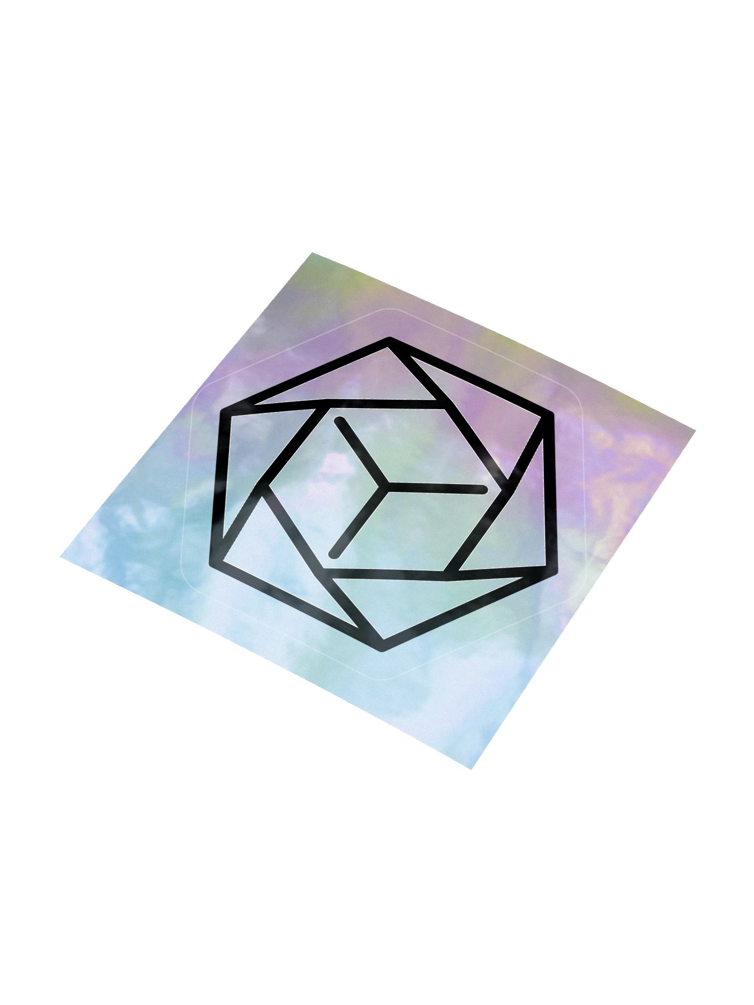 Holographic Logo Sticker product image (3)
