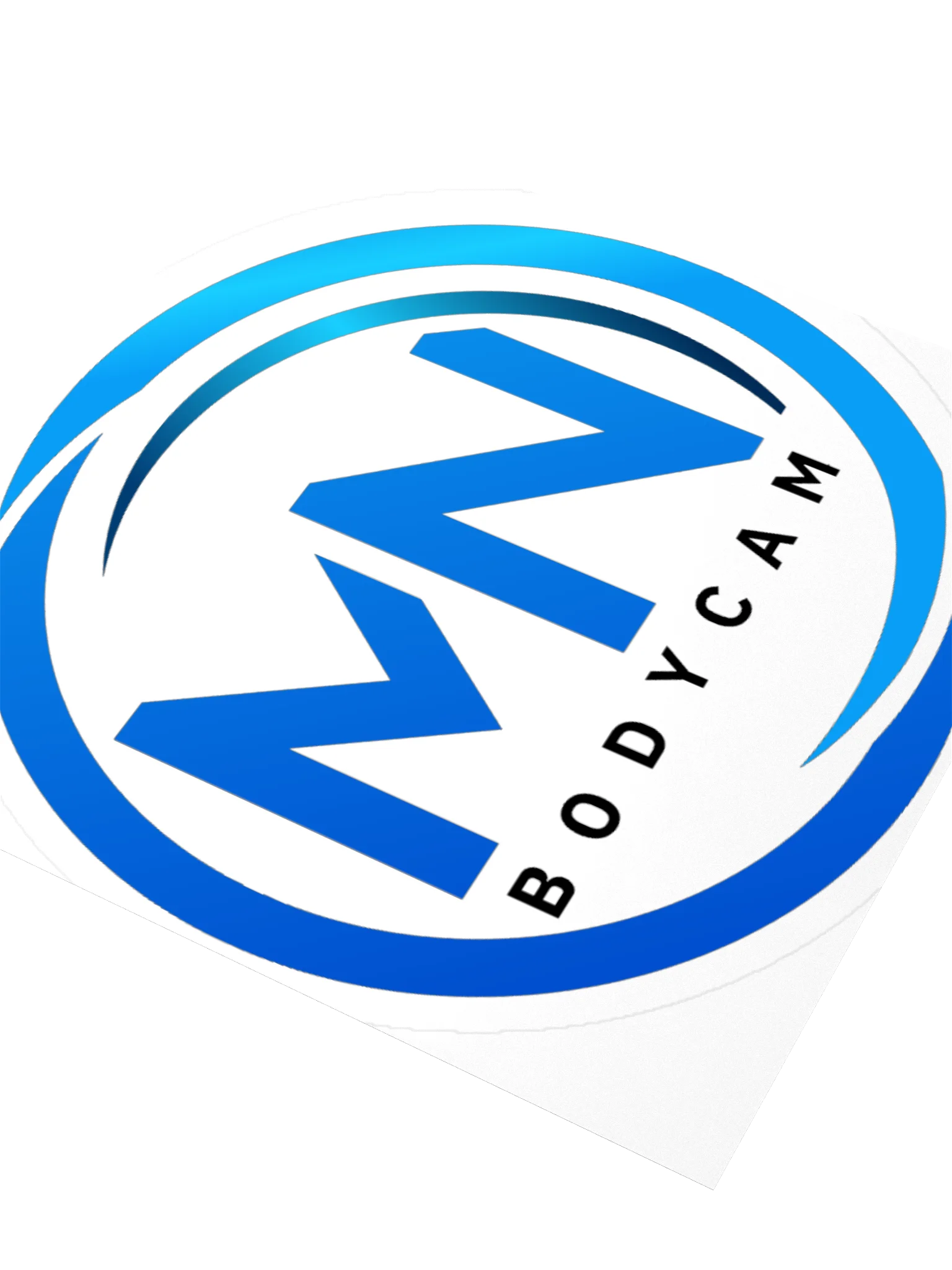 MN Bodycam Sticker White product image (3)
