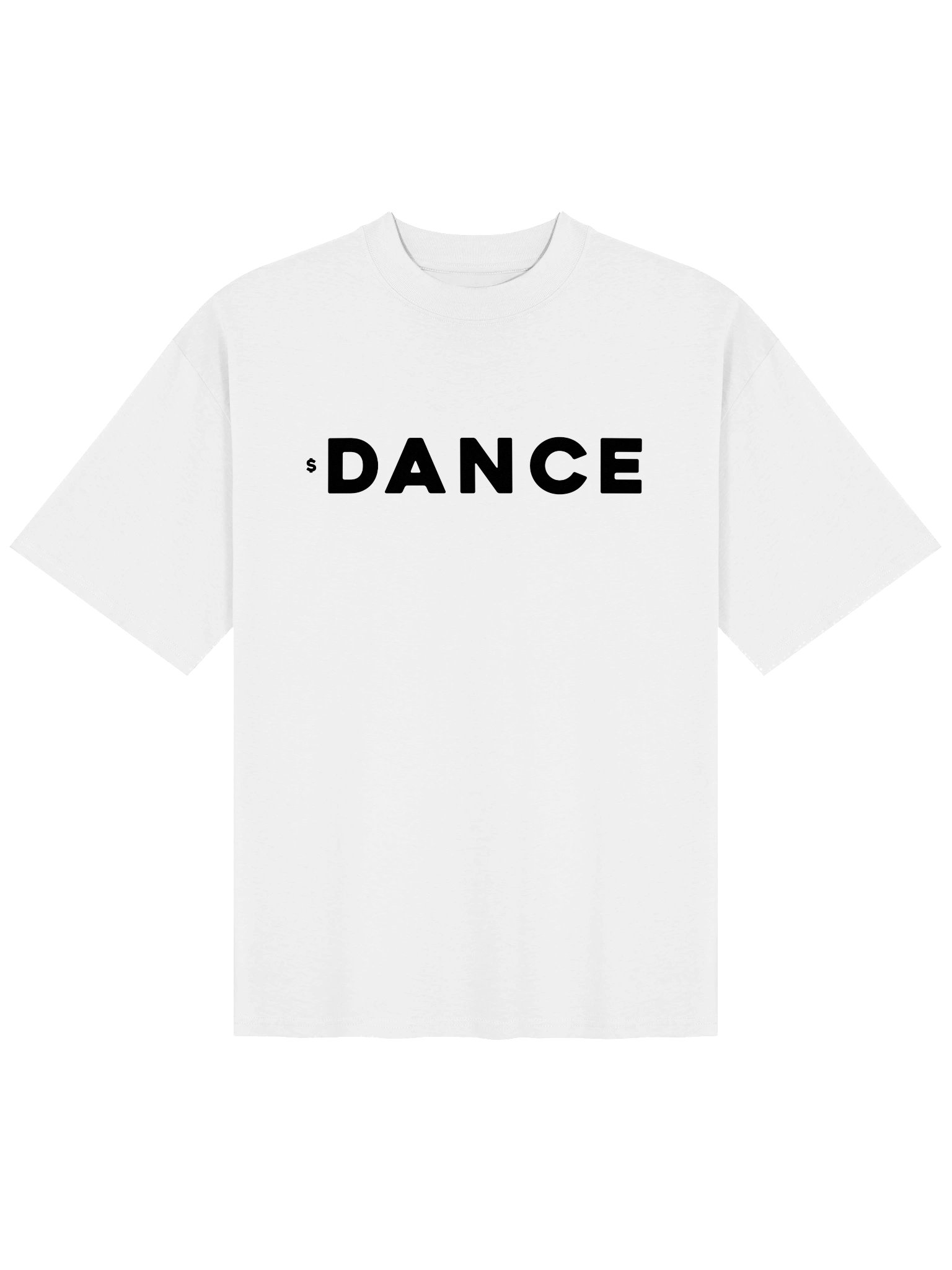 DANCE Oversized Tee - White product image (1)
