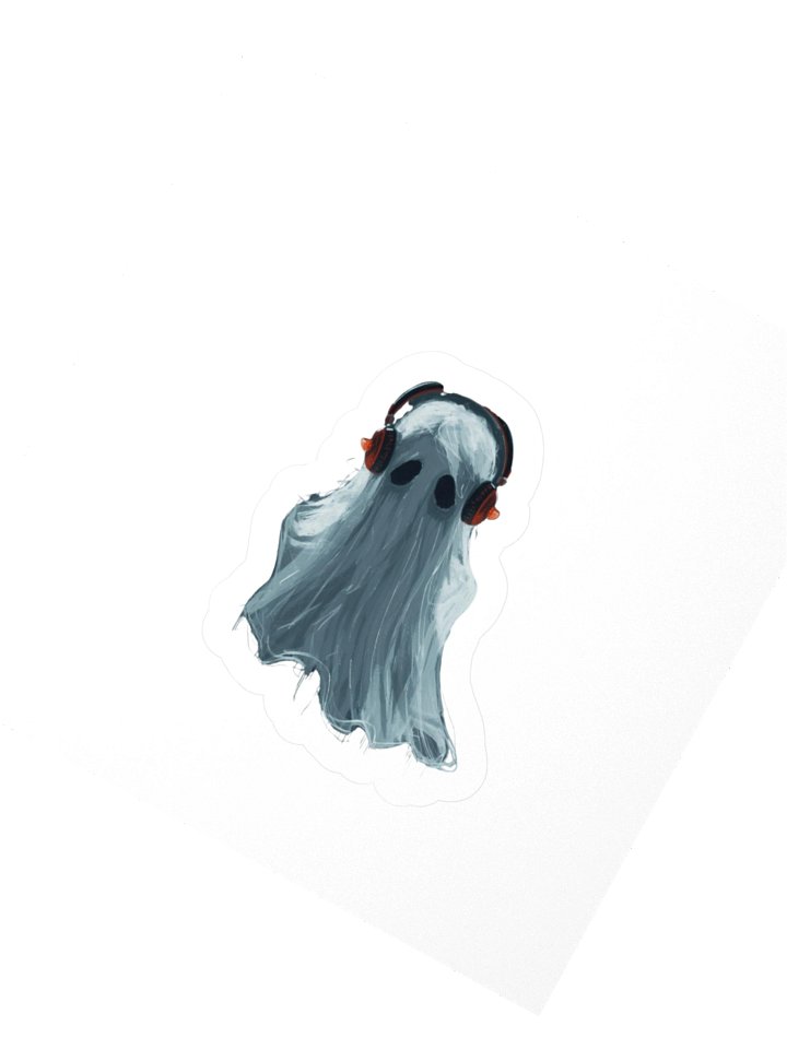 Eerie Sound Waves Sticker Set product image (2)