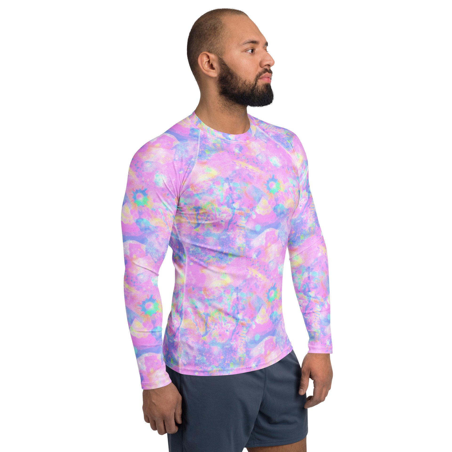 vangoggles.com “acid rainbow” surf shirt product image (6)