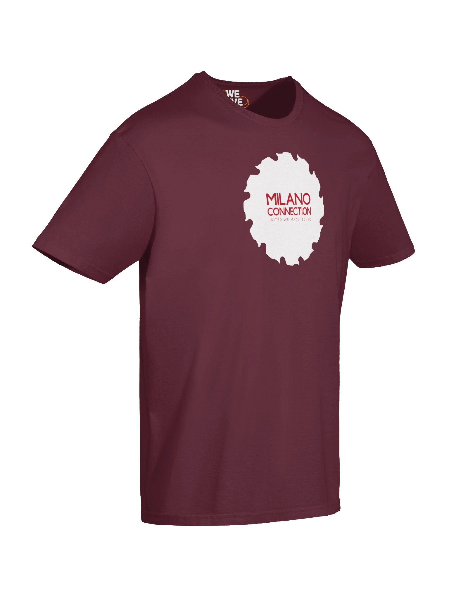 Milano Connection Red Script Logo Unisex T-shirt product image (2)