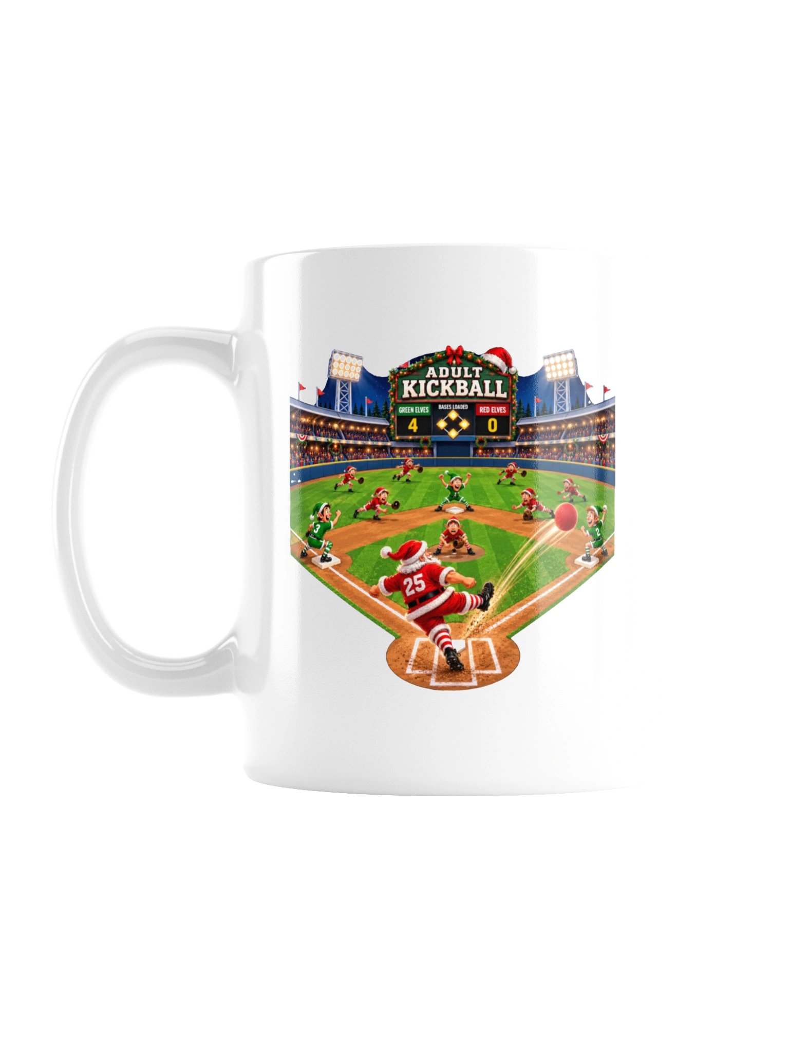 ADULT KICKBALL: NORTH POLE CHRISTMAS EDITION - MUG product image (1)