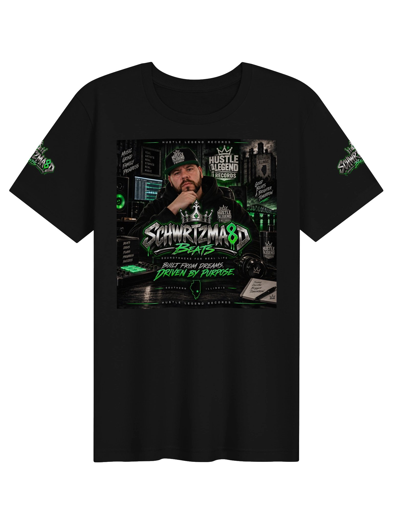 SCHWRTZMA8D BEATS Bella+Canvas Unisex Supersoft T-Shirt product image (1)