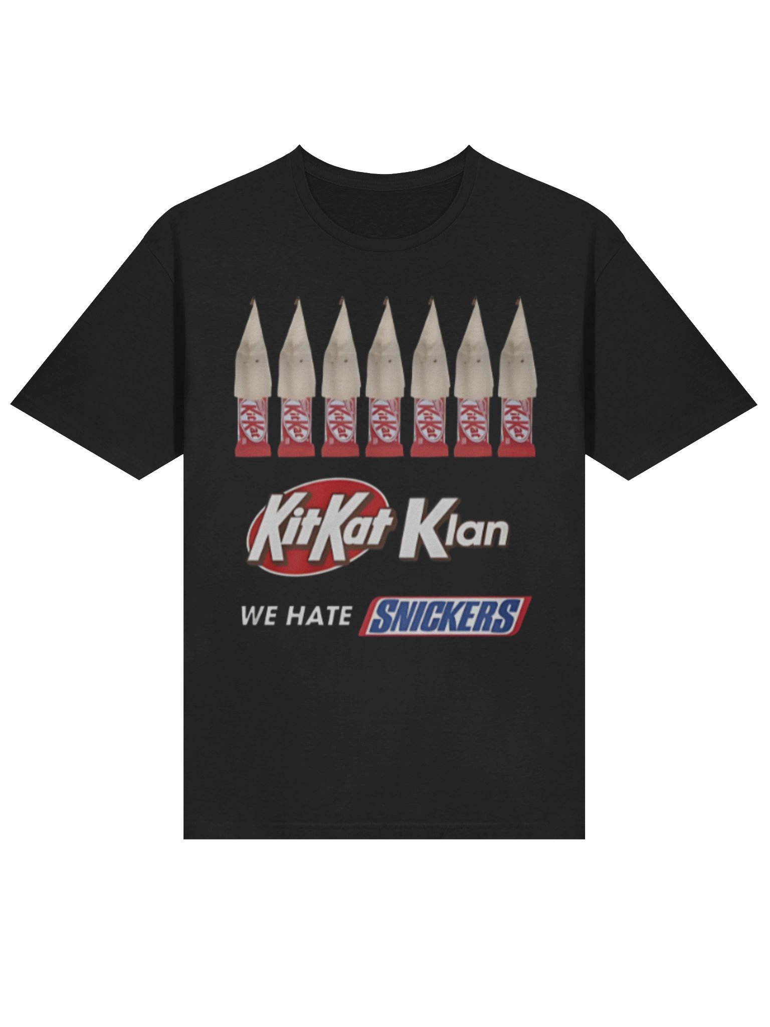 Kit Kat Klan We Hate Snickers T-Shirt product image (2)