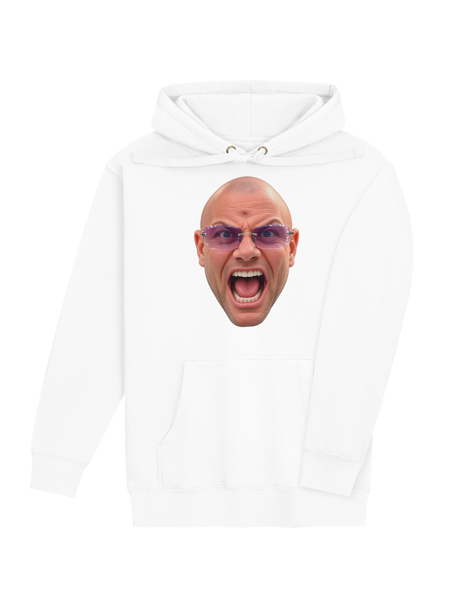 USHH Hoodie – Wit product image (4)