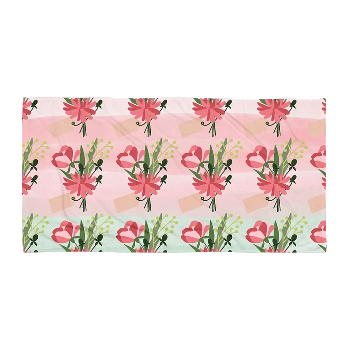 Flower beach towel product image (1)