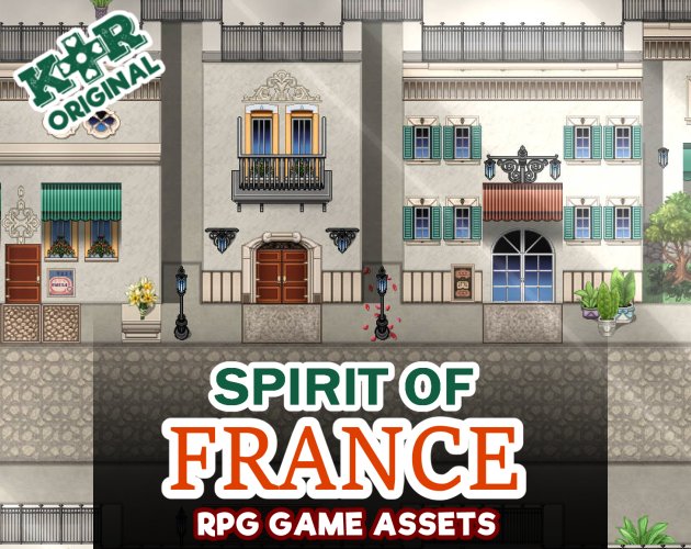 KR Spirit of France Tileset for RPGs product image (1)