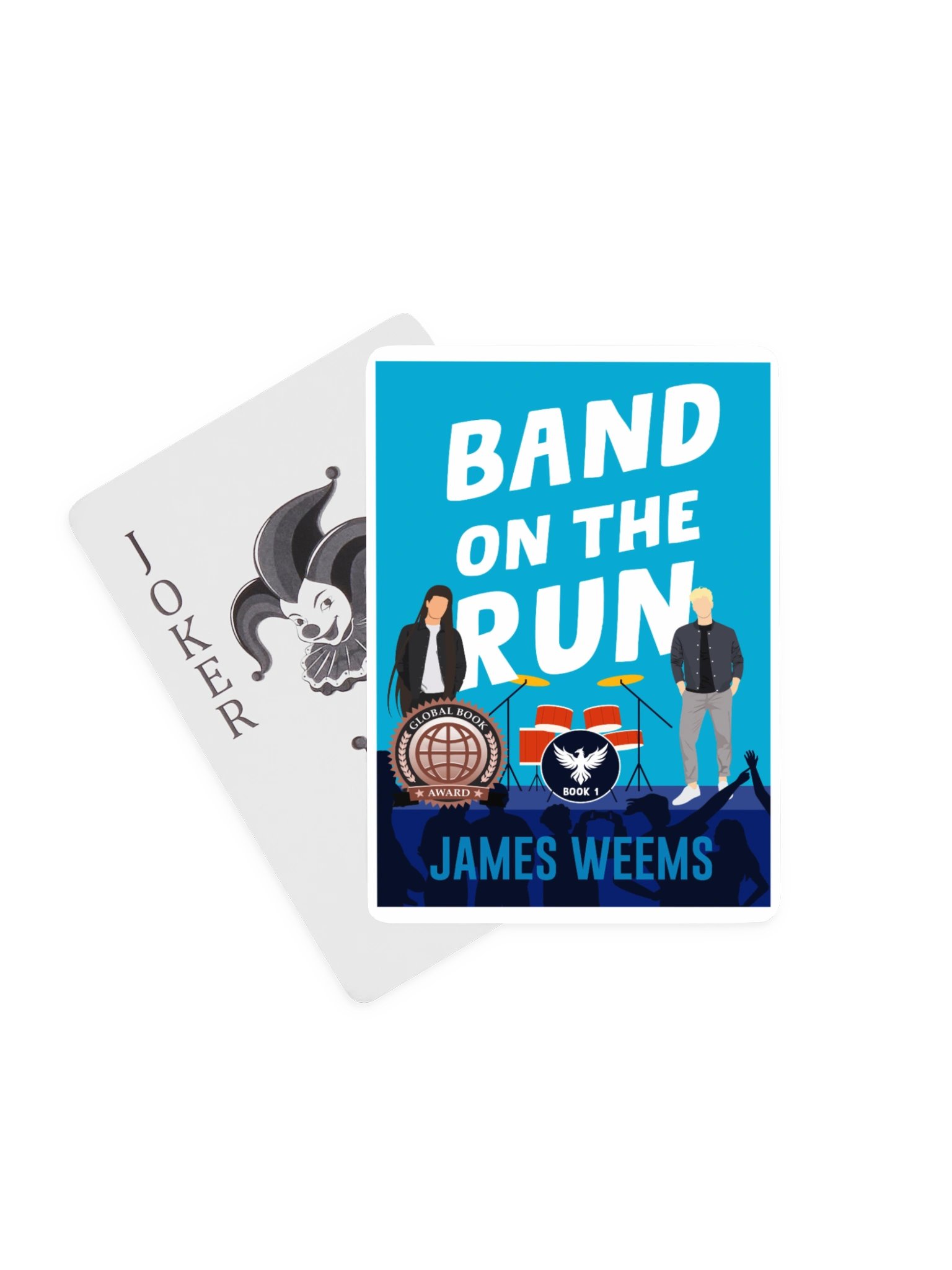 BAND ON THE RUN BRONZE MEDAL Playing Cards product image (1)