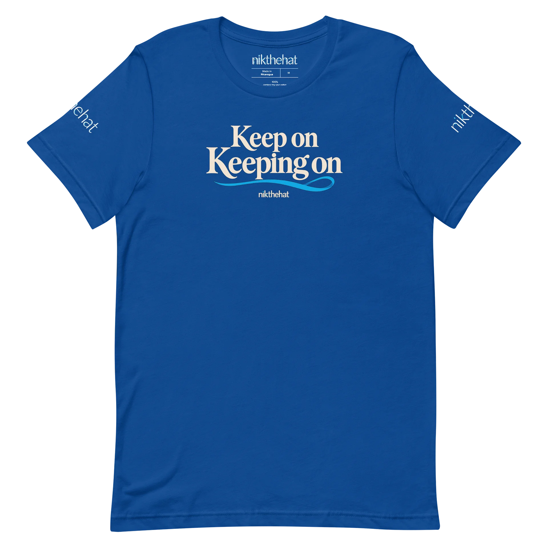 Keep on Keeping On Tee — nik the hat | the first season product image (3)