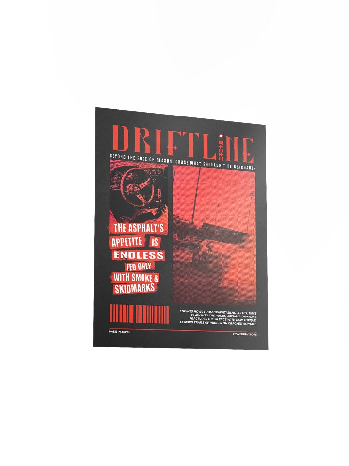 Driftline - Concept Cover Print product image (1)